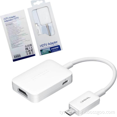 Mhl to HDMI Adapter, S3/S4/S5 Supported